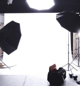 estudo de fotografia con diferentes tipos de luces